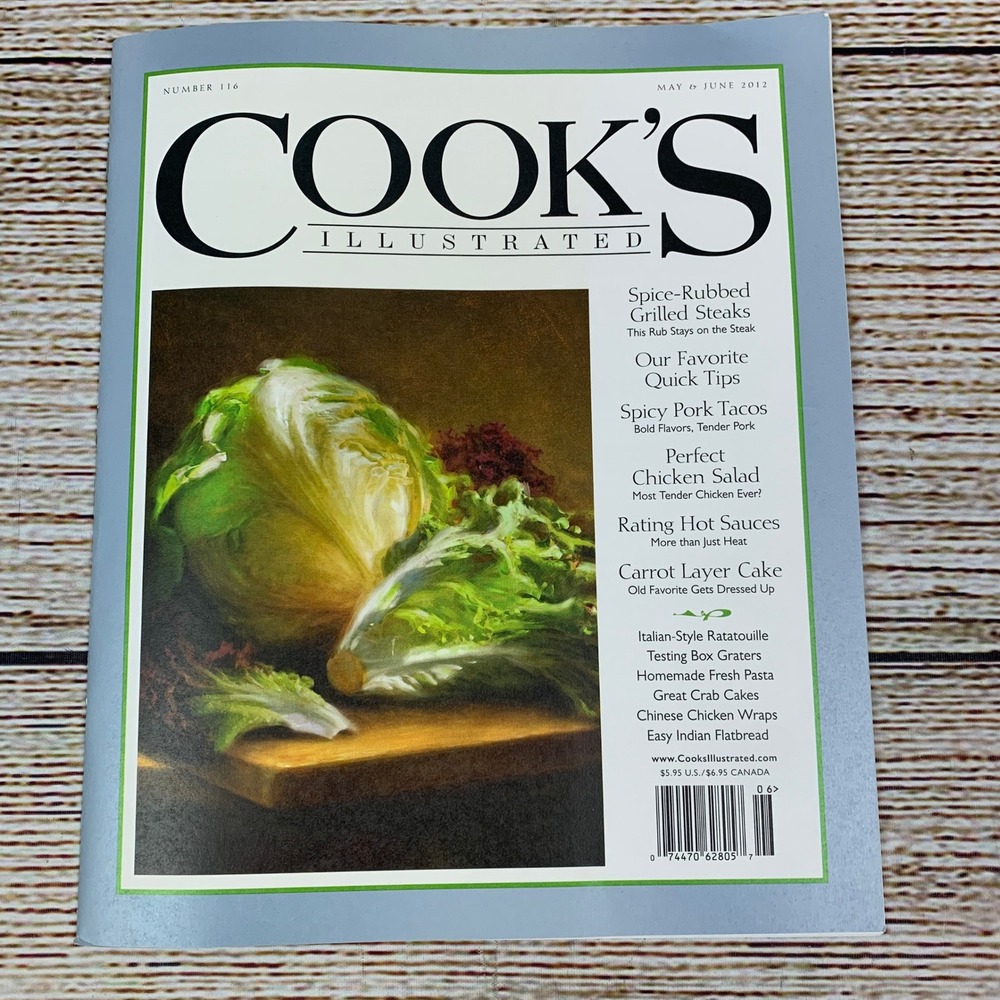 Cook's Illustrated Magazine [May June 2012] Recipes Cooking Food‎